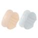 Baluue Heel Cushion Pads: 2 Pairs Self-Adhesive Shoe Heel Pads Soft Shoe Grips Liners Foot Care Protectors for Loose Shoes Heel Bunion Blisters Heel