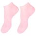 VALICLUD 1 Pair Sock High Heels Booties for Women Lotion Dry-Proof Humidor Gel Moisturizing Gel Booties Skin Protect Soles Sebs Sole Pads Women's Moisture Cream Crusty Pink 41X8X1cm