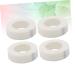 Housoutil 4 Rolls Non-Woven Fabric Tape for Eyelash Extensions | Clear Microporous Lash Tape | Best Eyelash Supplies Online - Buy Online on GoSupps.com