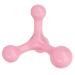 4-ball-mini hand massager triangular reduced pain pink light easy to use ergonomic design made of robust plastic perfect for neck