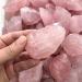 500g Natural Crystal raw Material Rough Rose Quartz Pink Quartz Stone Natural Luster - Buy Online on GoSupps.com