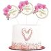 12 Pcs Mothers Day Cake Topper Mothers Day Party Cake Decorations Mothers Day Cupcake Topper - Buy Online on GoSupps.com