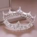 JORCEDI King Crystal Wedding Tiara - Vintage Rhinestone Crown for Prom, Pageant, Birthday - Silver - Buy Online on GoSupps.com