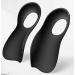 Plantar Fasciitis Feet Insoles Arch Supports Orthotics Inserts Flat Foot Orthopedic Insoles Heel pad Relieve Flat Feet  XO-Type Leg  Knee Valgus  Foot Pain (Black  M) Black M