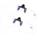 NOALED Lightweight Clip Reading Glasses | Frameless Magnifying Glass Portable & Easy to Carry for Reading - Buy Online on GoSupps.com