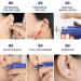 LIZHOUMIL Ear Piercing Gun Set Safety Alloy Ear Nose Navel Piercing Tool Kit Sets with Studs Plastic Gun Set - Buy Online on GoSupps.com