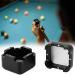 Vgeby Snooker Pool Chalk - Durable Aluminum Billiard Tip Chalk - Portable 3 Colors - Closed Kreideetui (Black) - Buy Online on GoSupps.com