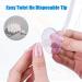 30 Pack Disposable Ear Wash Tips for Doctor Easy Elephant and Rhino Ear Washers - Replacement Tubes for Wax-Rx Systems - 30pcs - Buy Online on GoSupps.com