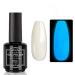 Meitawilltion Glow in the Dark Gel Nail Polish 15ml Soak Off UV Glow Luminous Effect Gel Polish Fluorescent Bright Lacquer Salon DIY At Home Neon White