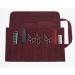 Creation Core Microfiber Fabric Salon Scissors Bag - Roll Up Hair Tools Pouch for Stylists & Barbers - Purple - Buy Online on GoSupps.com