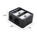 Professional Double Hole Cosmetic Pencil Sharpener for Eyebrow Lip Liner & Eyeliner - Ideal for School & Office Supplies - Buy Online on GoSupps.com