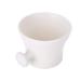 Foam Shaving Cream Bowl Shaving Bowl Cream Bowl Man Barber Salon Use(White)