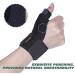 Thx4COPPER Reversible Thumb & Wrist Stabilizer Splint | L-XL Black | Pain Relief for Trigger Finger, Arthritis, Tendonitis | Breathable Material | Sprained Carpal Tunnel Support - Buy Online on GoSupps.com