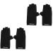 FRCOLOR 2 Pairs Gloves Women's Anti-Black Fabric