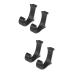 4 Pcs Towel Hooks Ball Bearings Dolphins Shape Hook Clothing Hanger Clothes Hook Animal with Seat