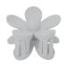 Buy Lightweight Large Flower Claw Clip | Durable Anti-Slip Hair Clip for Women & Girls - Light Gray - International Shipping Available - Buy Online on GoSupps.com