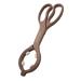 MOTHER-K Baby Bottle Tongs  Scissor Design  Multi-Functional  Anti-Slip & High-Temperature Resistant Pacifier Tongs (Brown)