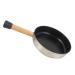 FUNOMOCYA Camping Portable Pan Griddle Non Stick Cooking Utensils Camping Cookware Flat Skillet Non Stick Fry Pan Stainless Steel Cookware Pans Frying Pan Wood Egg Pancake Skillet