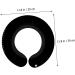 NUSITOU Scarf Hair Cutting Shoulder Cloak Silicone Stylist Cutting Collar for Barbers Hair Coloring Cape Hair Dye Shawl Salon Capes Hair Salon Neck Guard Hair Cutting Collar - Buy Online on GoSupps.com