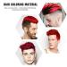 Mofajang Red Hair Wax Color Styling Cream - Washable Temporary Natural Hairstyle Pomade - Buy Online on GoSupps.com