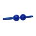 ATC Handels GmbH massage roller with 2 balls - hedgehog ball 9 cm - for relaxing massages - ideal tool for muscle relaxation and foot massage easy to use and effective