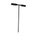 Fockety floor probe stainless steel 32 to 48 inch adjustable ground rod probing rod sewage hyperation device with a T-handle to find underground pipes garden