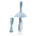 Anneomas 1 set toothbrush teeth clean infant toothbrush infant training silicone toothbrush toothbrush for babies baby toothbrush training toothbrush milk teeth child detergent pp
