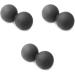 Buy Gleavi 3-St Joint Massage Globe Balls - Peanut Ball Massage Gear for Fitness Studio | 3-Piece Set - Black - Buy Online on GoSupps.com