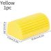 Durable Scrub Brushes Non-Scratch Sponge Sponges & Duty Steel Wool Balls for Tough Stains in Kitchen(Yellow 1PC) 1PC Yellow - Buy Online on GoSupps.com