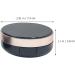 minkissy Box Travel Makeup Container Body Powder Makeup Containers Powder Puff Container Black Container Makeup Travel Containers Travel Accessories Makeup Powder Sponge Abs - Buy Online on GoSupps.com