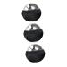 Healvian 3st massage ball made of stainless steel massage ball Massage ball relaxing manual massage foot massage device Sport-relaxing massage cladding massage device with ice rolls hyperthermia scroll wheel