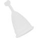 Buy Portable Soft Flexible Menstrual Cup - Ideal for Travel & Home Use (White) | Eco-Friendly & Comfort Fit - Buy Online on GoSupps.com