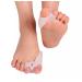 1 Pair Bunion Corrector Gel Toe Straightener Toe Separator Silicone Toe Spacer