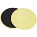 Agate Core Sliders - 2PCs Fitness Slide Equipment for Full Body Training Strengthen Abs Butt & Belly - Home Exercises in Yellow - Buy Online on GoSupps.com