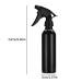 Portable Aluminium Alloy Spray Bottle 250ml - Black Hair Water Sprayer for Barbers | International Shipping - Buy Online on GoSupps.com