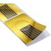 300 Self-Adhesive Nail Stencils for Gel Nails - Golden Nail Extension Modeling Templates - International Shipping Available - Buy Online on GoSupps.com