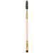 Eybrow brush professional eyebrow-make-up brush double-sided to apply and blend of brow powder for all eyebrow types (pink)