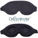 3D Sleep Mask - Contoured Blackout Eye Mask for Ultimate Sleep | Sensory Deprivation Eye Shades for Side Sleepers - Black - Buy Online on GoSupps.com