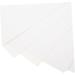 COHEALI 10 sheets Brush on Thick Be for Half Convenient Art Supplies Ripe Multi-functional White 0.1X30X50CM - Buy Online on GoSupps.com