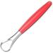 DHLIIIQQ Double-Sided Tongue Scraper | Eliminate Bad Breath & Stubborn Coating | Durable Red Cleaning Tool - Buy Online on GoSupps.com