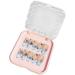 Handmade Nail Wear-Storage Box Clear Acrylic Nail Packaging Empty Box Nail Manicure Organizer Case Container Nails Tools Nail Containers For Press On Nails For Organizing Nail Tech-personal Box With - Buy Online on GoSupps.com