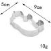 16 Pcs Fondant Making Molds Cookie Mold Cake Mold Cakes Baking Tools Cookie Cutters Rustproof Dessert Stainless Steel Cookies Mold Biscuit Molds Muffin Small Tools Modeling 9X5cmx2pcs Silverx2pcs - Buy Online on GoSupps.com