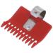 Speed-O-Guide SPG0132 Clipper Comb, Red Red 1 Count (Pack of 1)