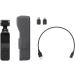 DJI Osmo Pocket 3-Axis Gimbal Stabilizer w/ 12MP Camera & 4K60 Video - Ideal for YouTube, TikTok, Vlogs, and Live Streaming - Attachable to Android & iPhone - Black - Buy Online on GoSupps.com