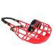 Don Pare muzzle Model 101 in red always possible Ideal for freewheel kennel kennel dog race car poison bait brake from Amathings