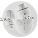 Zerodeko Capacillos para Cupcake Santa Claus Candy Silicone Ice Cube Trays Baking Cupcake Pan Silicone Candy Molds Candle Molds Snowman Candy Mold De para Gelatinas White Chocolate Decorate - Buy Online on GoSupps.com