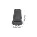 Clispeed 4-Piece Slip-Proof Crutches Pipe Tips - 1 Inch Safety Accessories for Rollators & Walking Sticks - Thickened Rubber Covers - Black (5x4cm) - Buy Online on GoSupps.com