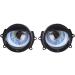 Devil Eyes Light for Cars USB Devil Eye Demon Evil Eyes Headlight Demon Eye Headlights Auto Car Motorcycle Mini Projector Lens Lamp for Any Car Model with Lenses (Flat Mirror) - Buy Online on GoSupps.com