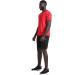 BUYJYA Men's 3-Pack Athletic Workout Set - Basketball, Football, Running - Black/Red/Green - Medium - Buy Online on GoSupps.com