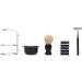 Buy Lefeda Simply Men's Razor Brush Set - Professional Beard Grooming Kit with Shell Stand & Holder | 9.7x14.5cm Silver - Perfect Mustache & Shaving Tool - Buy Online on GoSupps.com